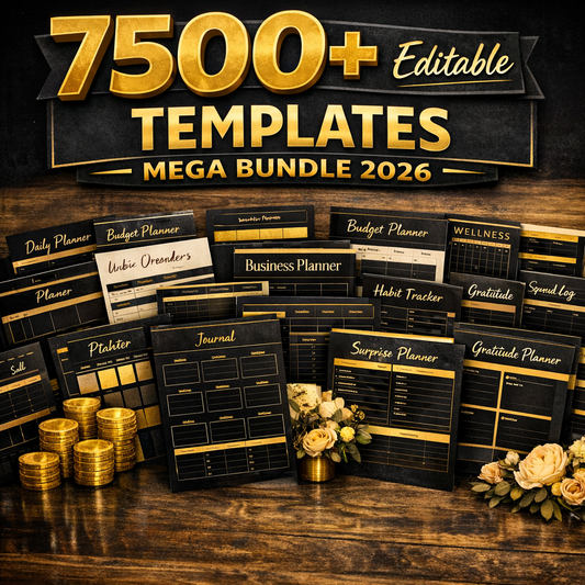 planner templates for 2026