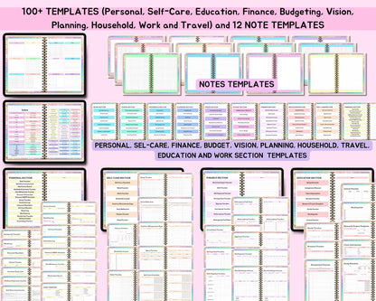 Smart all-in-one digital planner for 2026, 2027, and 2028.