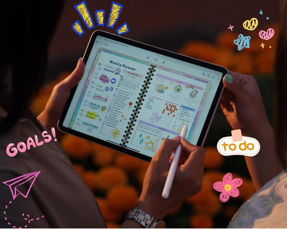 Smart all-in-one digital planner for 2026, 2027, and 2028.